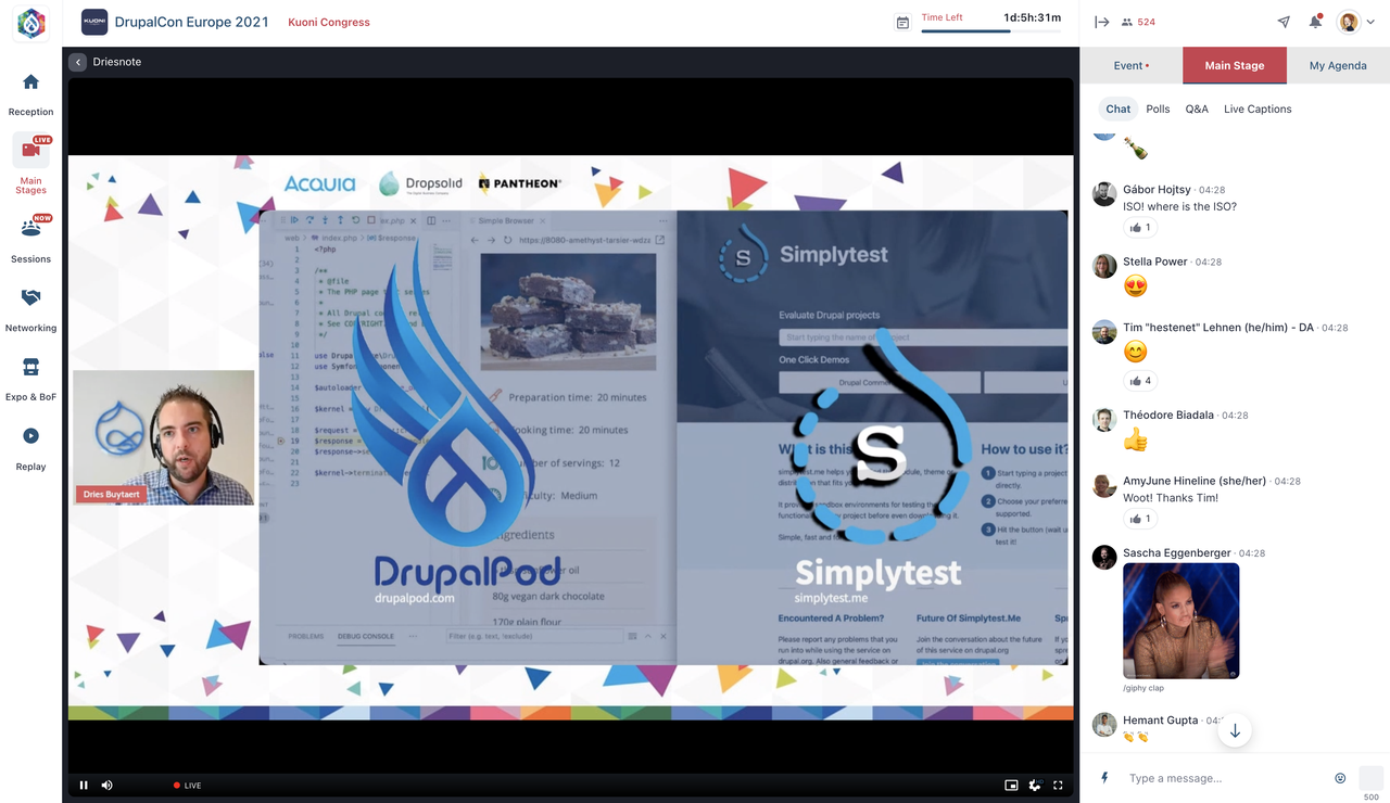 Drupalpod&simplytest